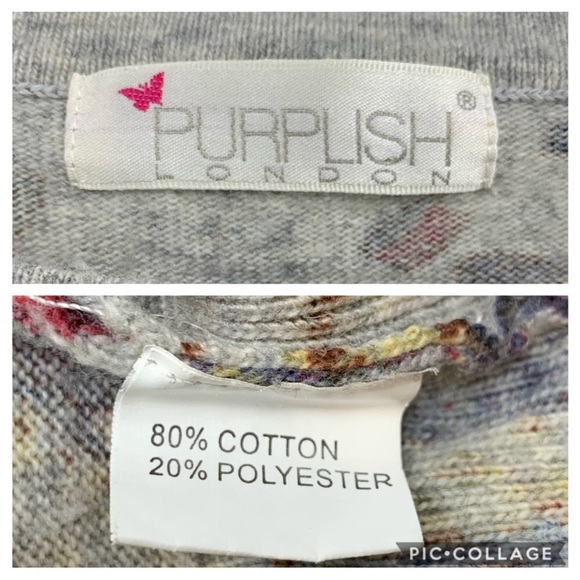 Purplish London Sewing/Country Graphic Sweater - Picture 3 of 8